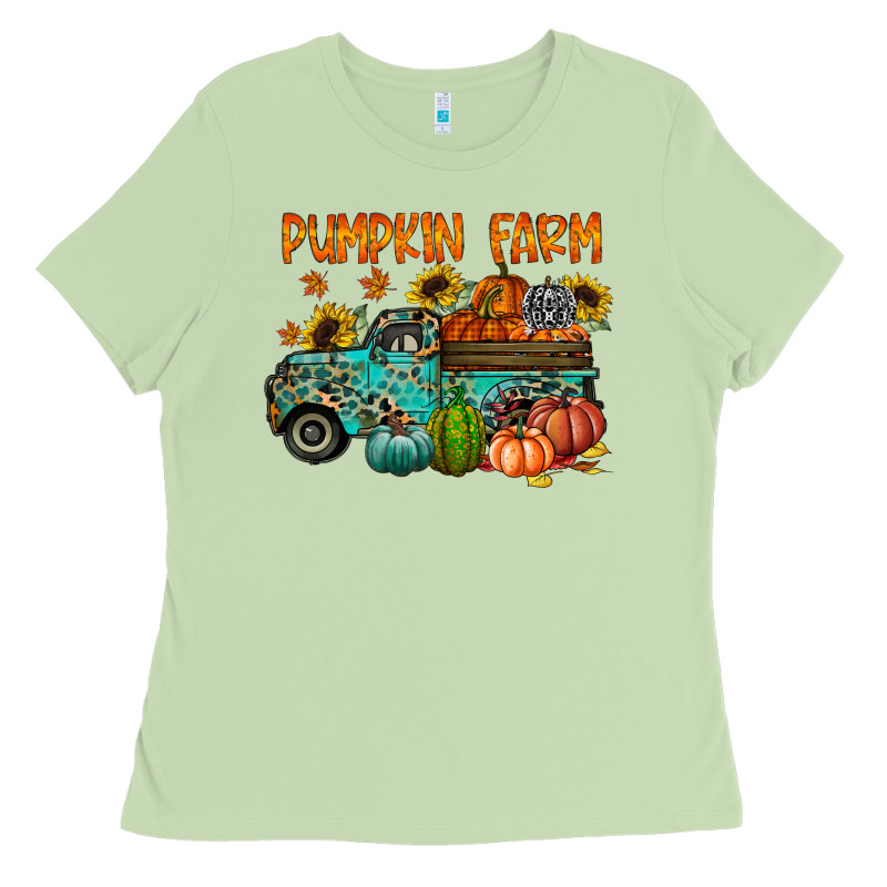 Pumpkin Farm Ladies Tee by RacoonDesign | Teevron
