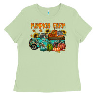 Matcha pumpkin farm Ladies Tee - RacoonDesign