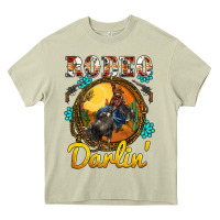 Mossy western rodeo darlin' sunset sunflowers weapon Heavy Core Tee - BarkalooDesign