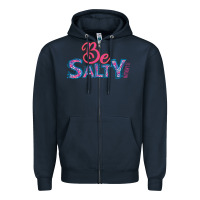 Navy Be Salty Zipper Hoodie - Bettercallsaul