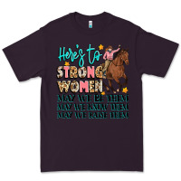 Plum heres to strong women Premium Tee - Artiststas