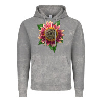 Cloud Rock crimson blaze sunflower Vintage Hoodie - LillyAllenDesigns