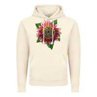 Vintage Artic crimson blaze sunflower Vintage Hoodie - LillyAllenDesigns