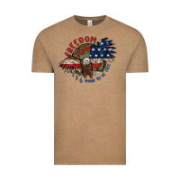 Vintage Coffee freedom tour Vintage Tee - MaliasSmallBusiness