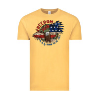 Vintage Mustard freedom tour Vintage Tee - MaliasSmallBusiness