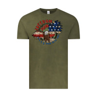 Vintage Olive freedom tour Vintage Tee - MaliasSmallBusiness
