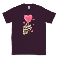 Plum skeleton hand with sugar valentines day Classic Tee - MaliasSmallBusiness