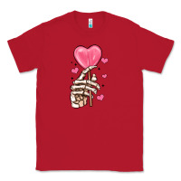 Red skeleton hand with sugar valentines day Classic Tee - MaliasSmallBusiness
