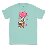 Seafoam skeleton hand with sugar valentines day Classic Tee - MaliasSmallBusiness
