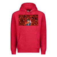 Cardinal wizard boy and owl Premium Hoodie - TumblerDesignByShophia