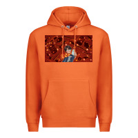 Carrot wizard boy and owl Premium Hoodie - TumblerDesignByShophia