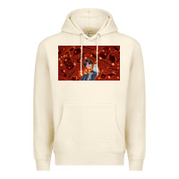 Sandshell wizard boy and owl Premium Hoodie - TumblerDesignByShophia