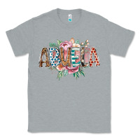 Heather Grey abuela flowers Classic Tee - RacoonDesign