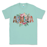 Seafoam abuela flowers Classic Tee - RacoonDesign