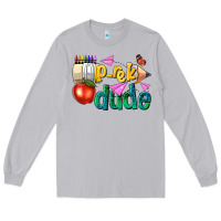 Moon Dust pre k school pencil dude Long Sleeve Tee - NancyCooperArtShop