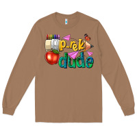 Pre K School Pencil Dude Long Sleeve Tee | Teevron