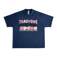 Navy teaching sweetheart Urban Heavy Tee - MaliasSmallBusiness