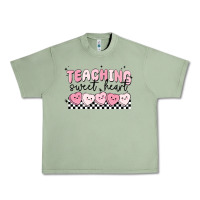 Oil Green teaching sweetheart Urban Heavy Tee - MaliasSmallBusiness