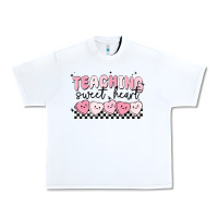 White teaching sweetheart Urban Heavy Tee - MaliasSmallBusiness