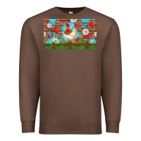 Chestnut cute chicken Premium Sweatshirt - TumblerDesignByShophia