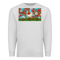 Dove Grey cute chicken Premium Sweatshirt - TumblerDesignByShophia