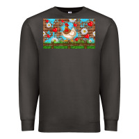 Smoke cute chicken Premium Sweatshirt - TumblerDesignByShophia