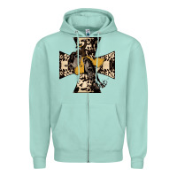 Seafoam Bronc Rider Zipper Hoodie - Bettercallsaul