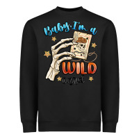 Black baby im a wild card Heavyweight Sweatshirt - MaliasSmallBusiness