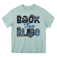 Arona back the blue1 Heavy Core Tee - CowhideDigitalArt