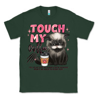 Sports Green touch my coffee and ill slap you so hard grumpy ca Classic Tee - JahusDesignShop