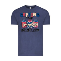 Vintage Denim getting star spangled hammered Vintage Tee - MaliasSmallBusiness