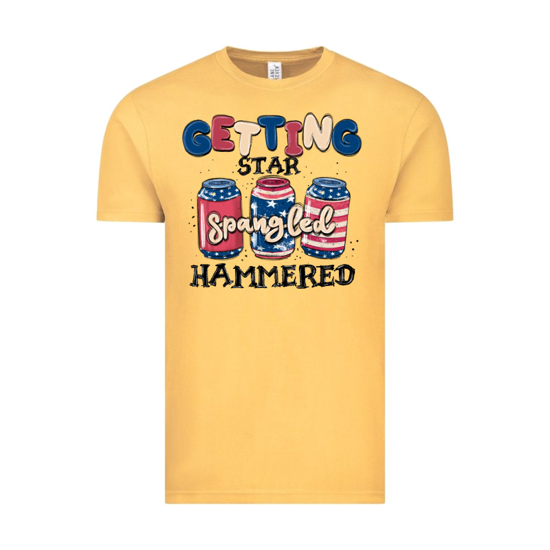Getting Star Spangled Hammered Vintage Tee by MaliasSmallBusiness | Teevron