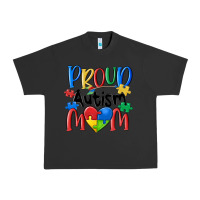 Pigment Black proud autism mom Urban Heavy Tee - MaliasSmallBusiness