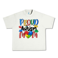 Pistachio proud autism mom Urban Heavy Tee - MaliasSmallBusiness