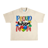 Sandshell proud autism mom Urban Heavy Tee - MaliasSmallBusiness