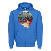 True Royal Merry Christmas Vintage Retro Zipper Hoodie - Bettercallsaul