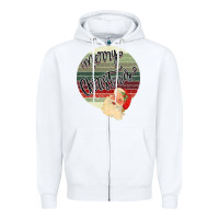 White Merry Christmas Vintage Retro Zipper Hoodie - Bettercallsaul