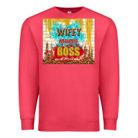 Cardinal wifey mama boss Premium Sweatshirt - TumblerDesignByShophia