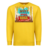 Lemon wifey mama boss Premium Sweatshirt - TumblerDesignByShophia