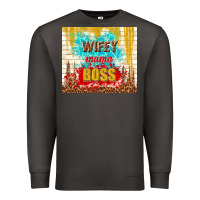 Smoke wifey mama boss Premium Sweatshirt - TumblerDesignByShophia