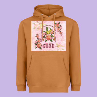 Turn It For Good Heavyweight Hoodie Designed By Tumblerdesignbyshophia