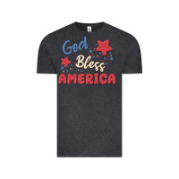 Vintage Black god bless america Vintage Tee - MaliasSmallBusiness