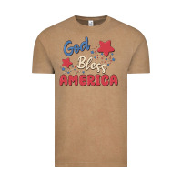 Vintage Coffee god bless america Vintage Tee - MaliasSmallBusiness