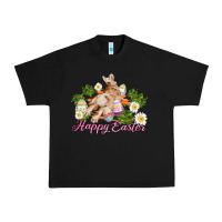 Easter Bunny With Carrots And Daisy Urban Heavy Tee | Teevron