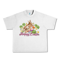 Lunar Rock easter bunny with carrots and daisy Urban Heavy Tee - AdoDesignShop