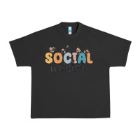 Pigment Black social worker Urban Heavy Tee - MaliasSmallBusiness