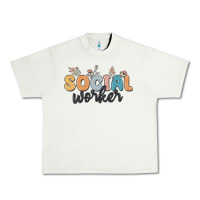 Pistachio social worker Urban Heavy Tee - MaliasSmallBusiness