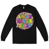 Black kindergarten squad Long Sleeve Tee - NancyCooperArtShop