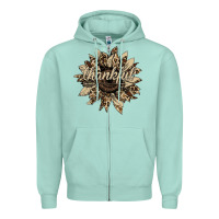 Seafoam thankful sunflower Zipper Hoodie - Bettercallsaul