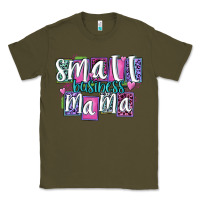 Army Green small business mama Classic Tee - MaliasSmallBusiness